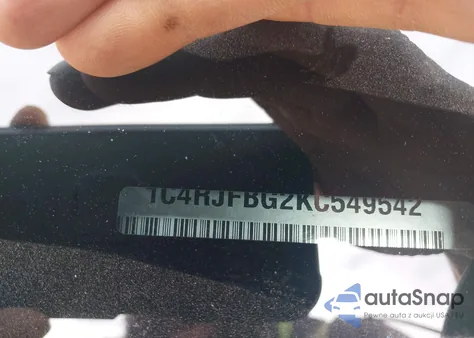 2019 Jeep Grand Cherokee Limited 4X4 из США, поврежденный, VIN 1C4RJFBG2KC549542